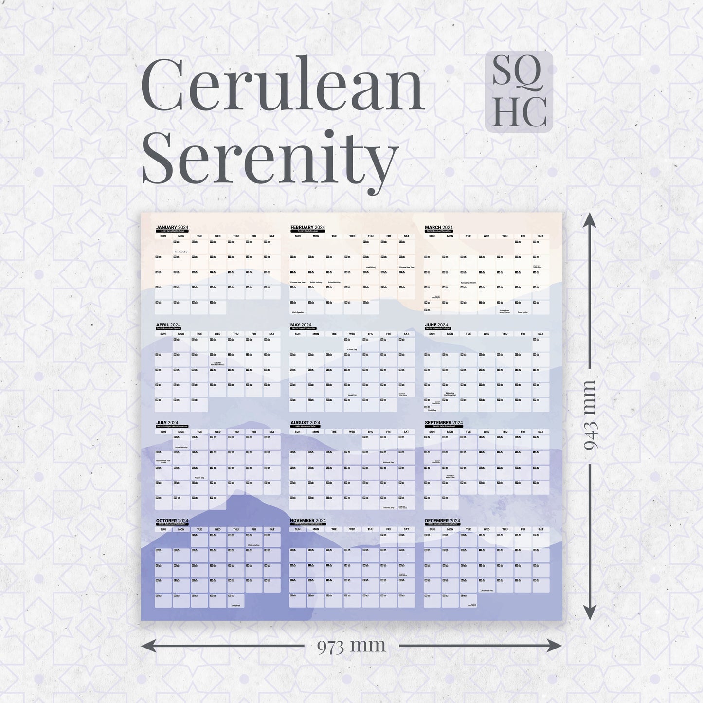 Cerulean Serenity SQ