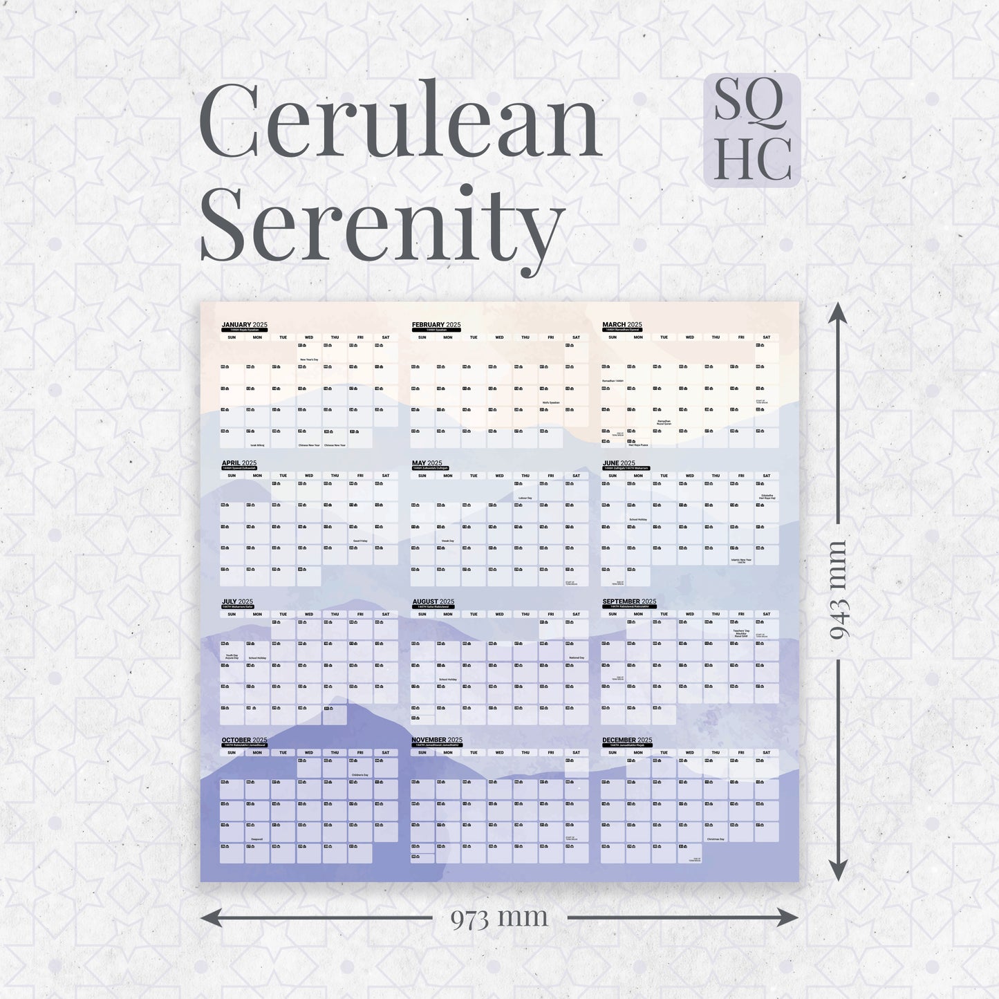 Cerulean Serenity SQ