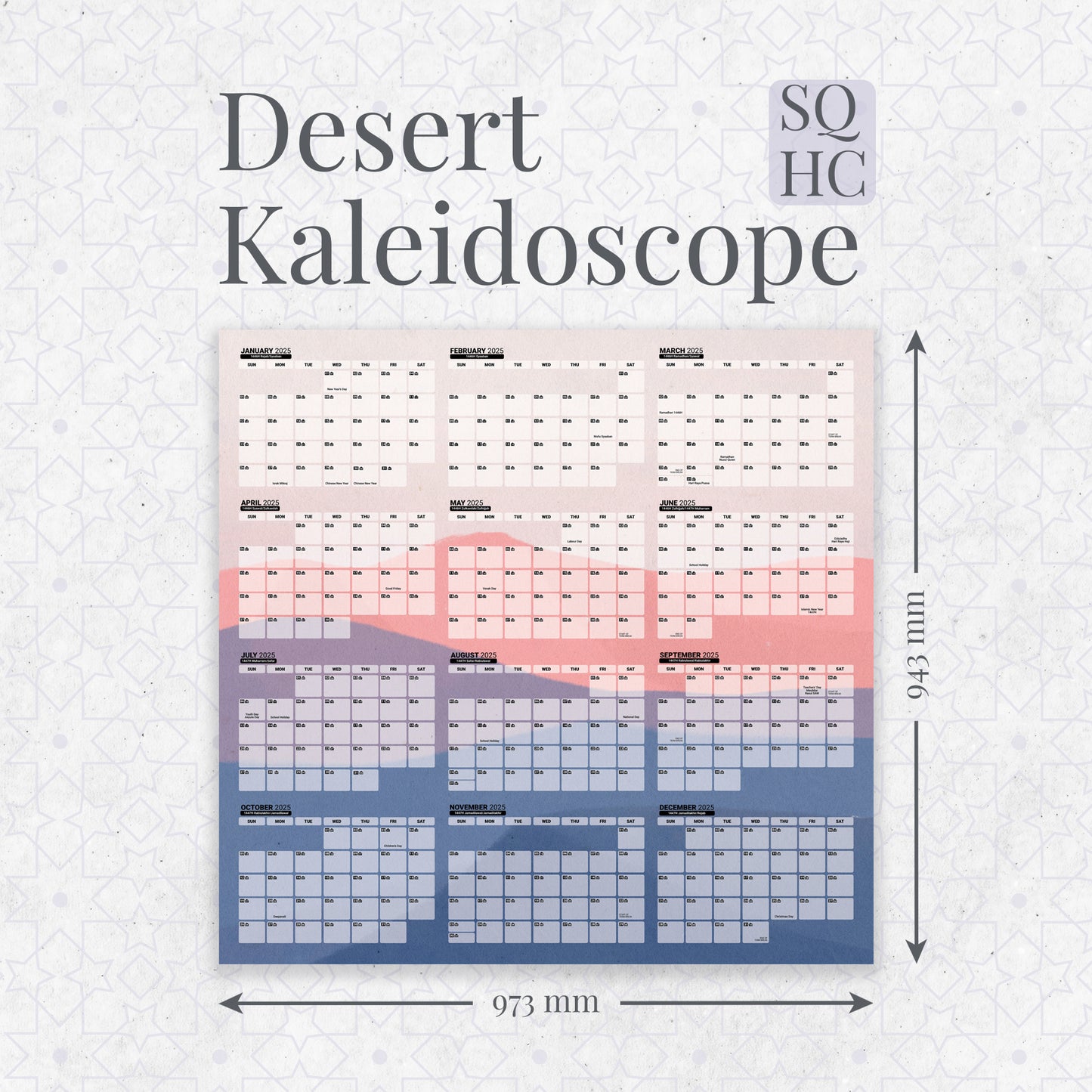 Desert Kaleidoscope SQ