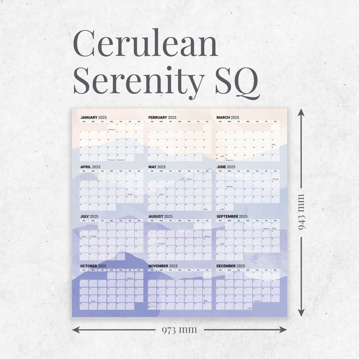 Cerulean Serenity SQ