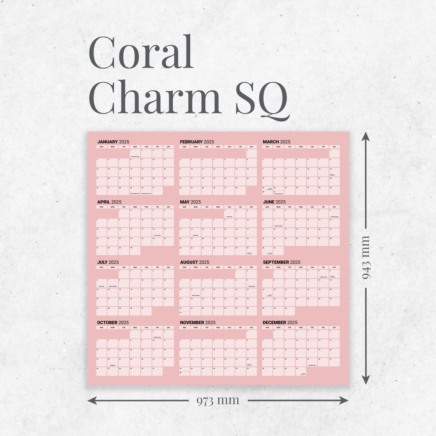 Coral Charm SQ